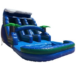 ME008444a1df546507e81c4b9e49b47283 1751485217 18' Palm Tree Double Lane Slide