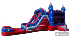 American Bounce House W/ Slide (Wet/Dry)