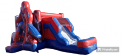 Spiderman Angle 1711354068 Spiderman Mini Bounce House W/ Slide