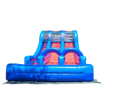 18' Bluey Double Lane Slide